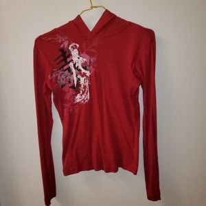 Geisha Pullover Hoodie NWOT